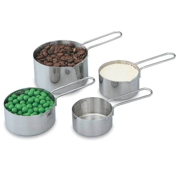 Measuring Cup Set, Four-Piece, 300 Series Stainles